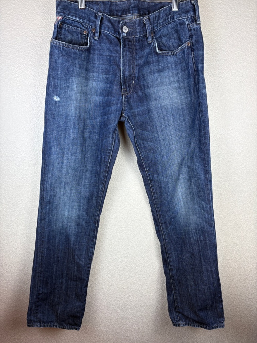 Denim‎ & Supply Ralph Lauren Slouch Flag Detail Jeans Blue Men's Size 32 x 32